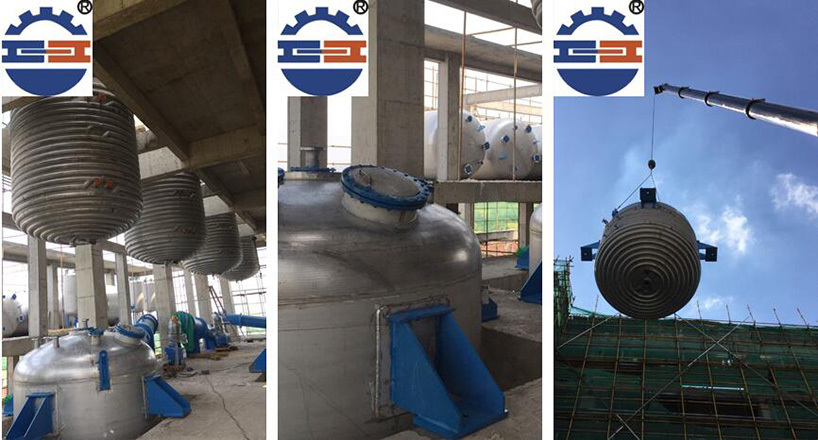 反應釜安裝圖 反應釜安裝圖